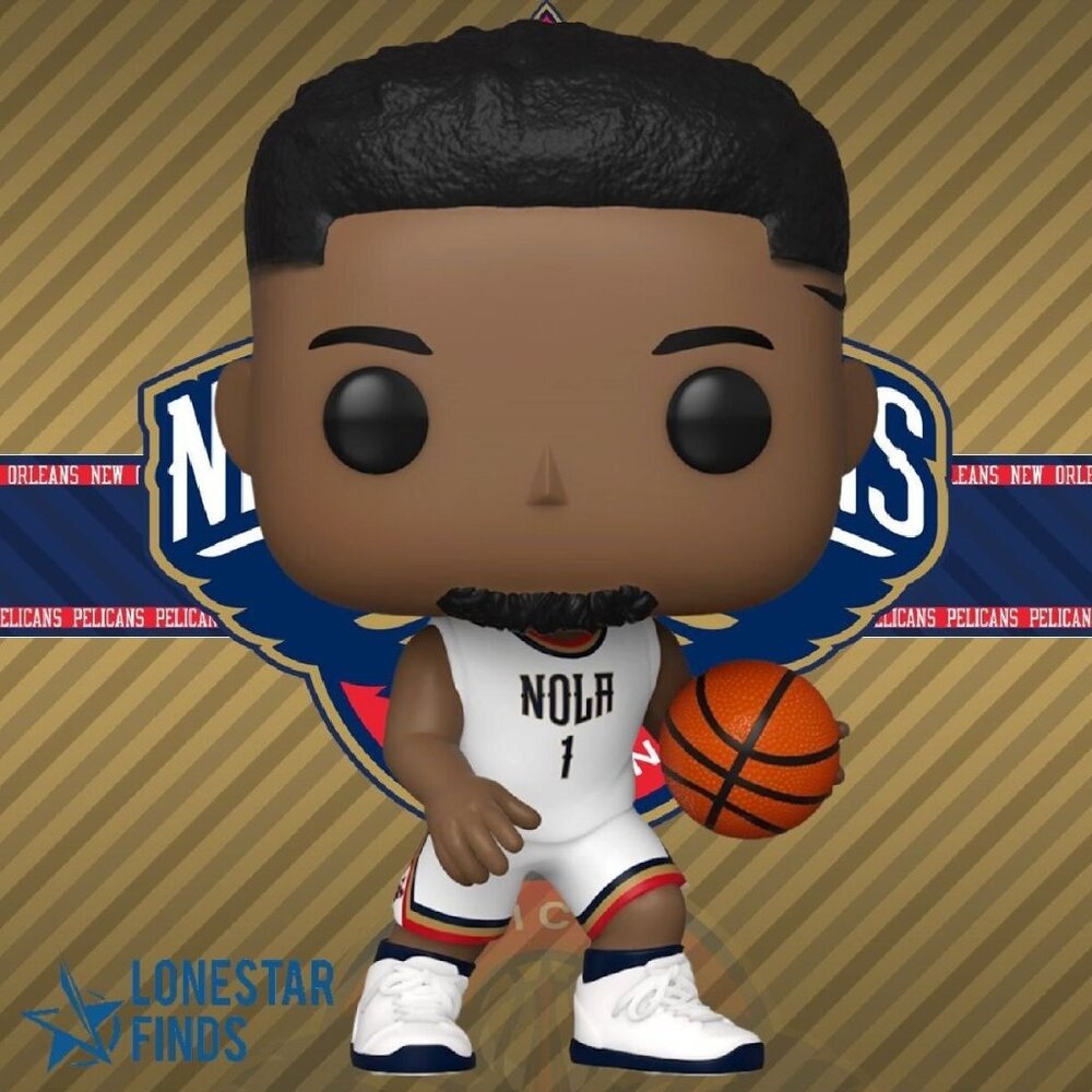 Funko POP! NBA Basketball Zion Williamson New Orleans Pelicans City Edition Figu
